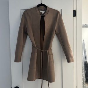 Suede coat by H&M